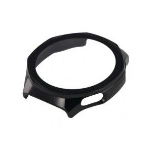 Etui ze szkłem do zegarka Bizon Case+Glass Watch do Huawei Watch GT6 Pro 46mm czarne