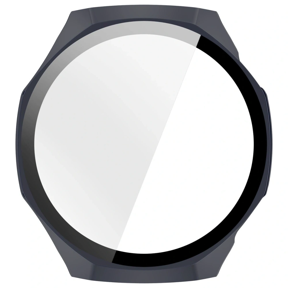 Etui ze szkłem do zegarka Bizon Case+Glass Watch do Huawei Watch GT6 Pro 46mm niebieskie