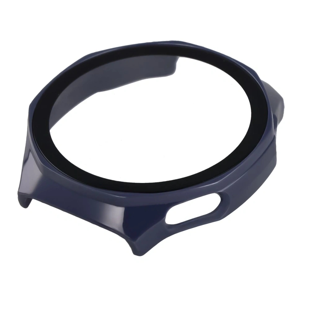 Etui ze szkłem do zegarka Bizon Case+Glass Watch do Huawei Watch GT6 Pro 46mm niebieskie