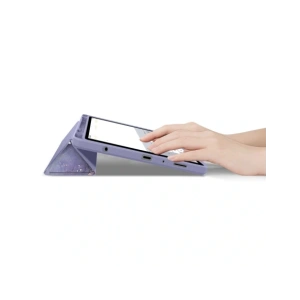 Etui Tech-Protect Smartcase Pen Hybrid do Samsung Galaxy Tab A9+ Plus / A11+ Plus 11.0 X210 / X215 / X216 / X230 / X235 / X236 Violet Marble