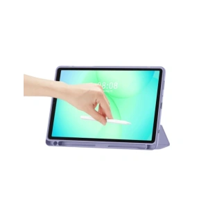 Etui Tech-Protect Smartcase Pen Hybrid do Samsung Galaxy Tab A9 / A11 8.7 X110 / X115 / X133 / X135 Violet Marble
