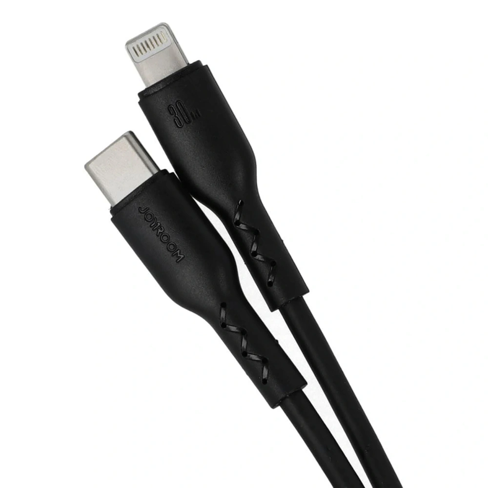 Kabel Joyroom Flash-Charge Series SA26-CL3 USB-C / Lightning 30W 1m czarny
