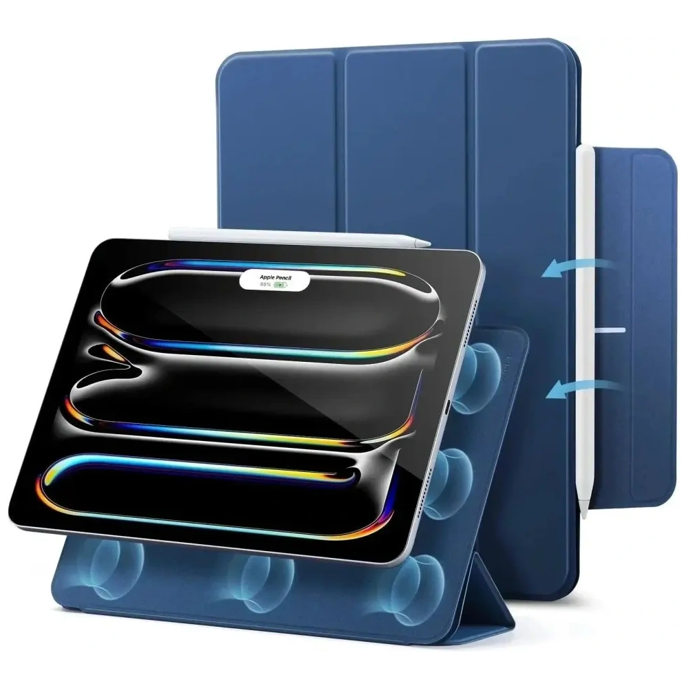 Etui ESR Rebound Magnetic do Apple iPad Pro 13” 2024/2025 Navy Blue