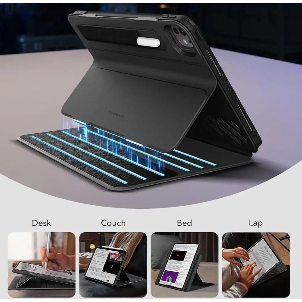 Etui ESR Flip Hybrid do Apple iPad Pro 13” 2024/2025 Black