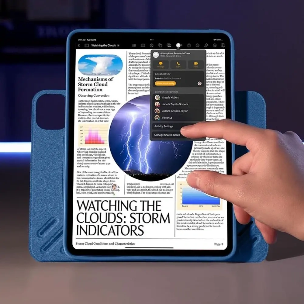 Etui ESR Flip Hybrid do Apple iPad Pro 13” 2024/2025 Navy Blue