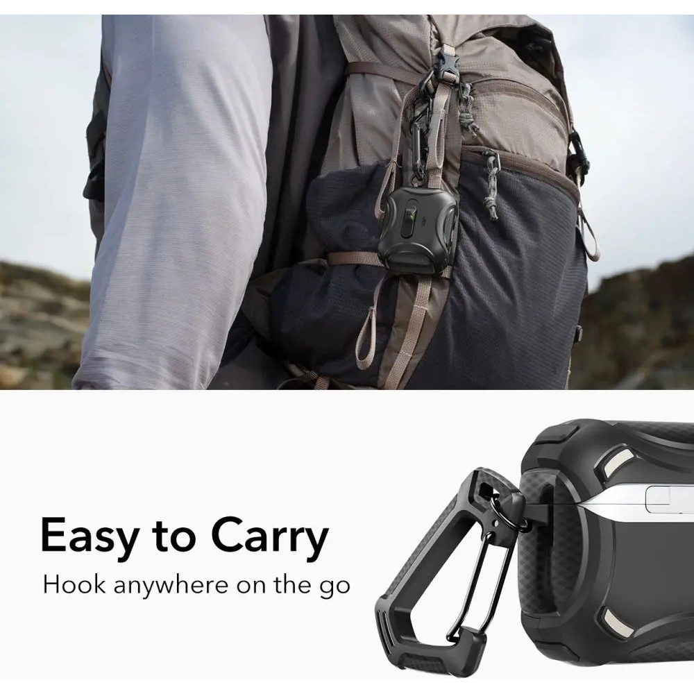 Etui ESR Cyber FlickLock HaloLock MagSafe do Apple AirPods Pro 3 Black