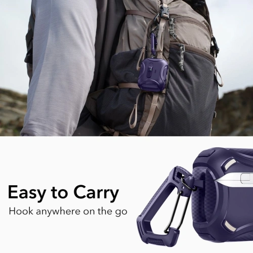 Etui ESR Cyber FlickLock HaloLock MagSafe do Apple AirPods Pro 3 Purple