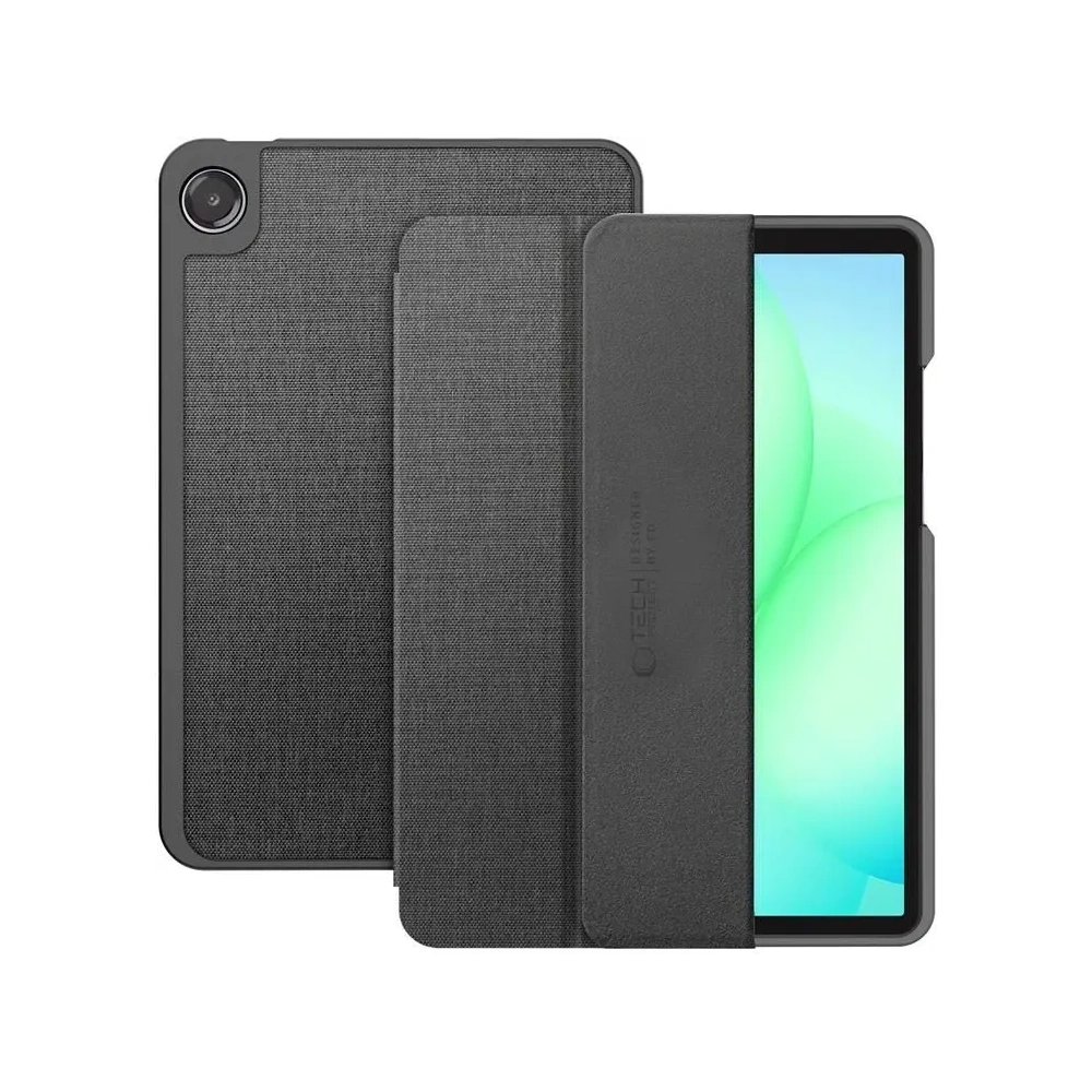 Etui Tech-Protect SmartCase Pen Canvas do Samsung Galaxy Tab A9 / A11 8.7 X110 / X115 / X133 / X135 Charcoal Grey