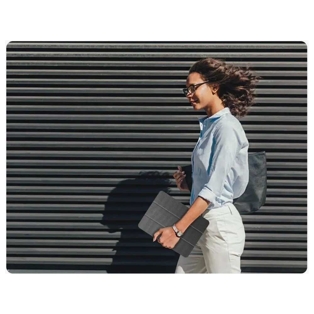 Etui Tech-Protect SmartCase Pen Canvas do Samsung Galaxy Tab A9 / A11 8.7 X110 / X115 / X133 / X135 Charcoal Grey