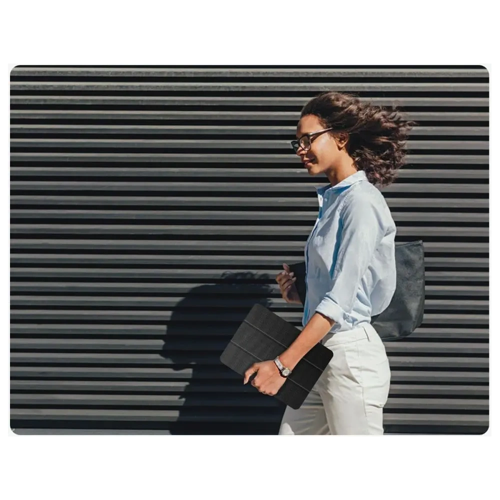 Etui Tech-Protect SmartCase Pen Canvas do Samsung Galaxy Tab A9 / A11 8.7 X110 / X115 / X133 / X135 Obsidian Black