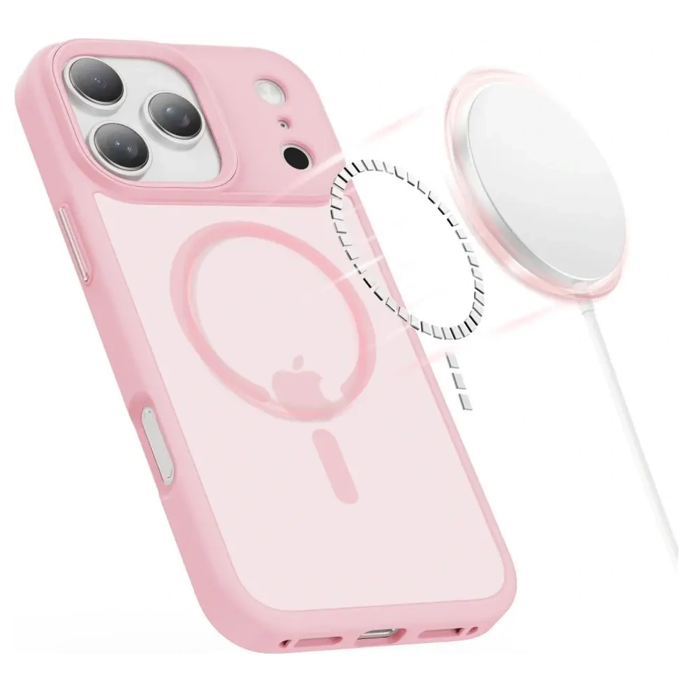 Etui Tech-Protect MagMat MagSafe do Apple iPhone 17 Pro Matte Pink