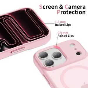 Etui Tech-Protect MagMat MagSafe do Apple iPhone 17 Pro Matte Pink
