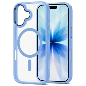 Etui Tech-Protect MagMat MagSafe do Apple iPhone 17 Mist Blue/clear