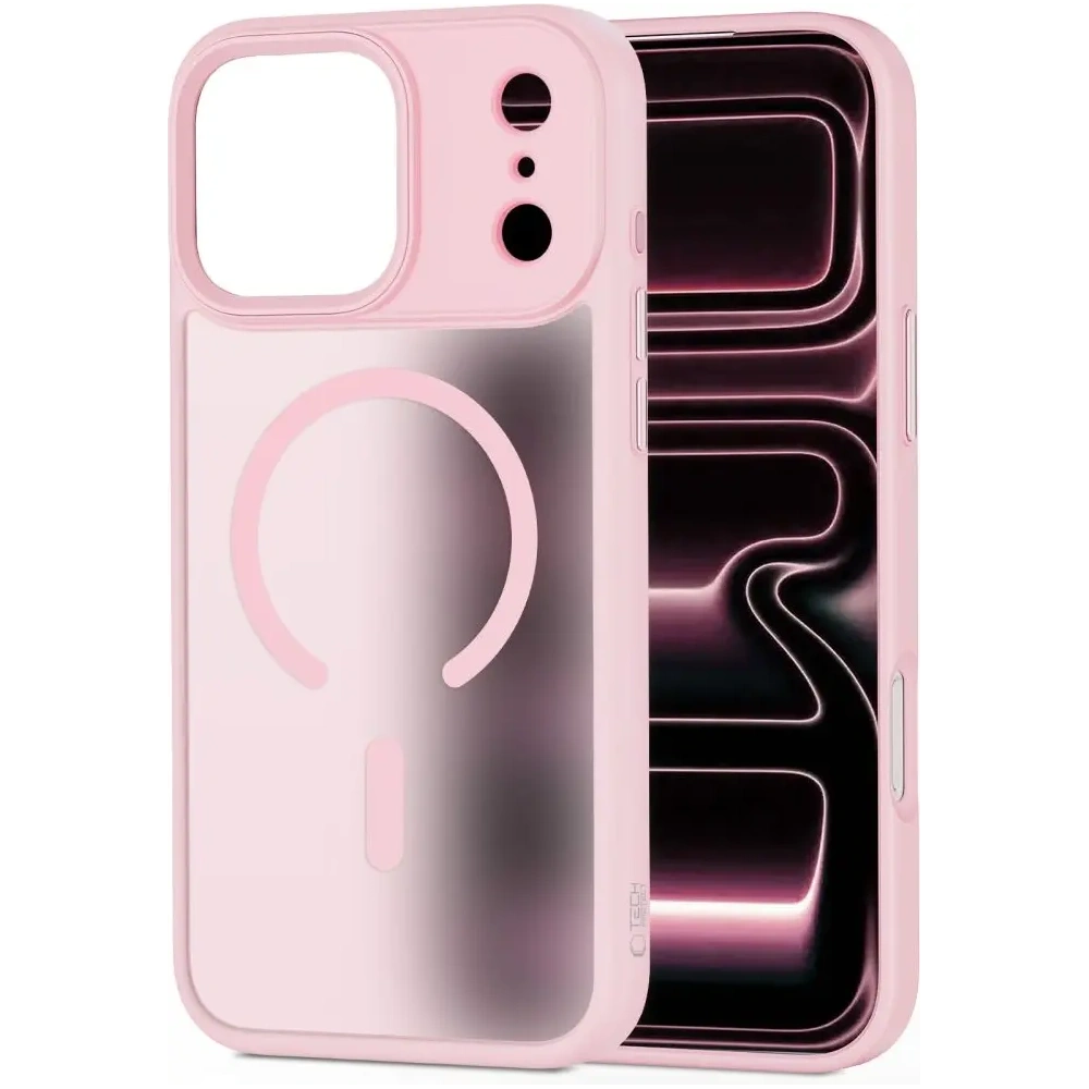 Etui Tech-Protect MagMat MagSafe do Apple iPhone 17 Pro Max Matte Pink