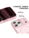 Etui Tech-Protect MagMat MagSafe do Apple iPhone 17 Pro Max Matte Pink