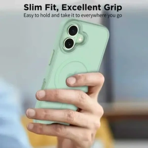 Etui Tech-Protect MagMat MagSafe do Apple iPhone 17 Matte Sage