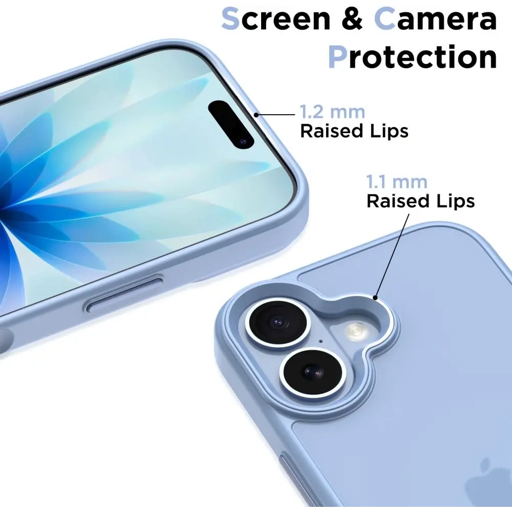 Etui Tech-Protect MagMat do Apple iPhone 17 Matte Mist Blue