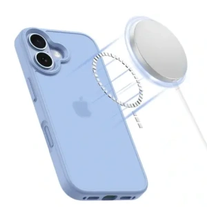 Etui Tech-Protect MagMat do Apple iPhone 17 Matte Mist Blue