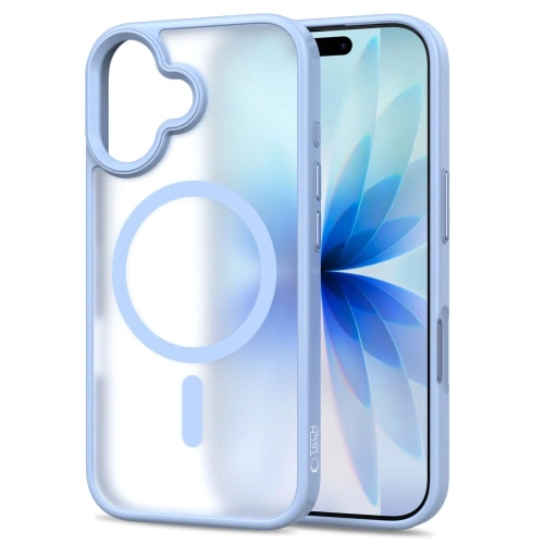 Etui Tech-Protect MagMat MagSafe do Apple iPhone 17 Matte Mist Blue