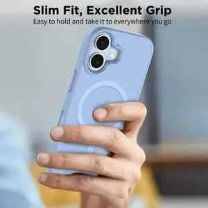 Etui Tech-Protect MagMat MagSafe do Apple iPhone 17 Matte Mist Blue