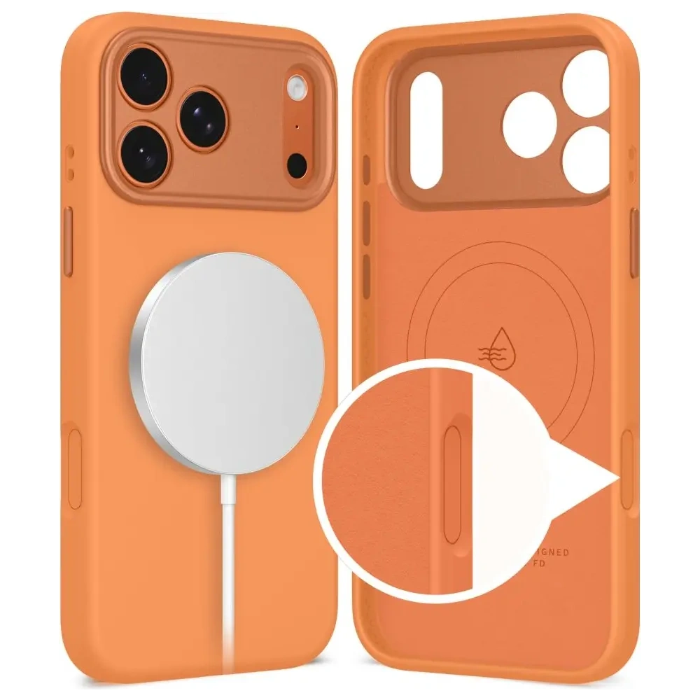 Etui Tech-Protect Uniq MagSafe do Apple iPhone 17 Pro Max Cosmic Orange