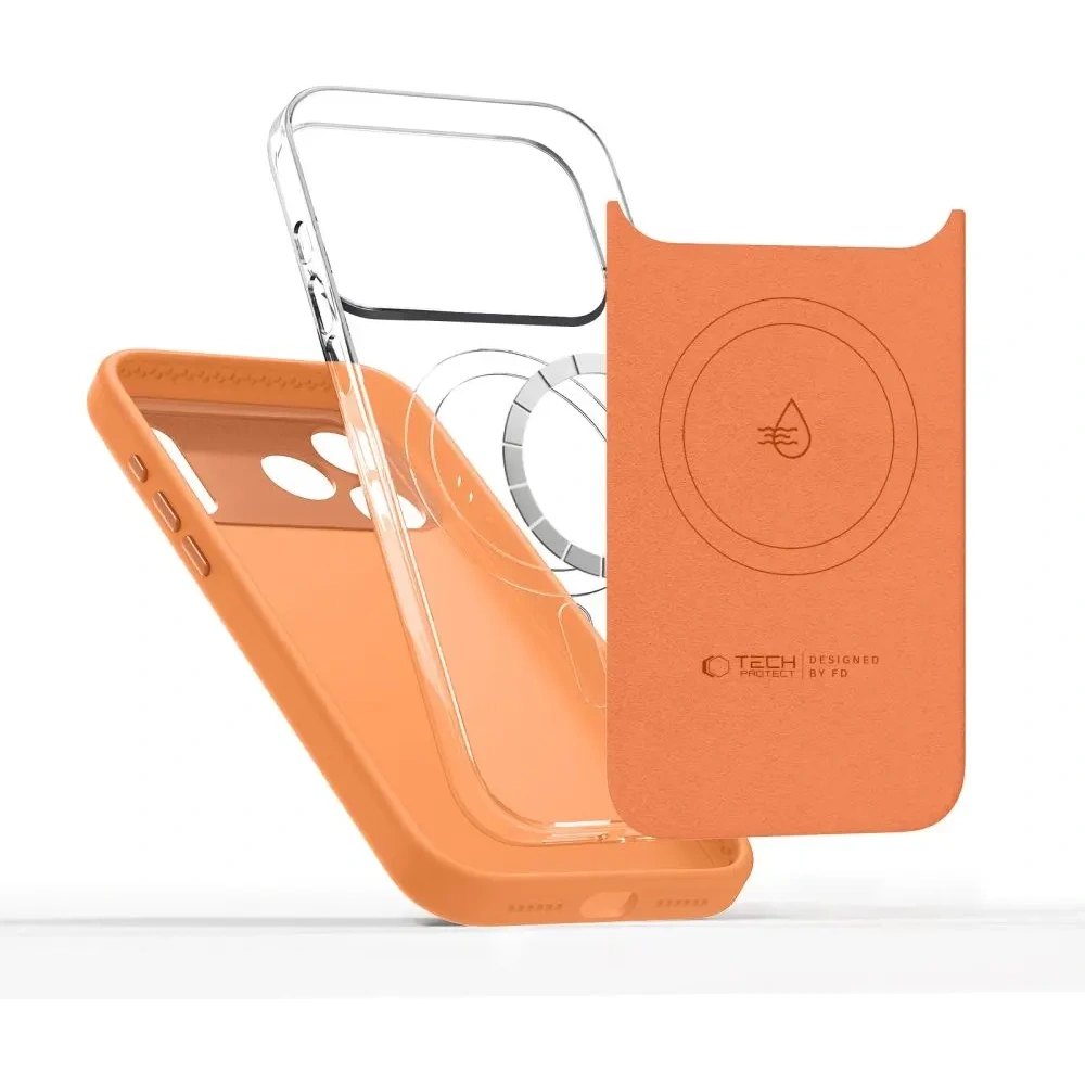 Etui Tech-Protect Uniq MagSafe do Apple iPhone 17 Pro Max Cosmic Orange