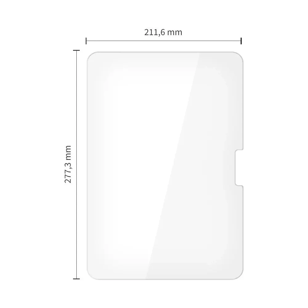 Szkło hartowane Tech-Protect Glass Fit+ do Apple iPad Air 13” 2024/2025 / Pro 13" 2024/2025 Clear [2 PACK]