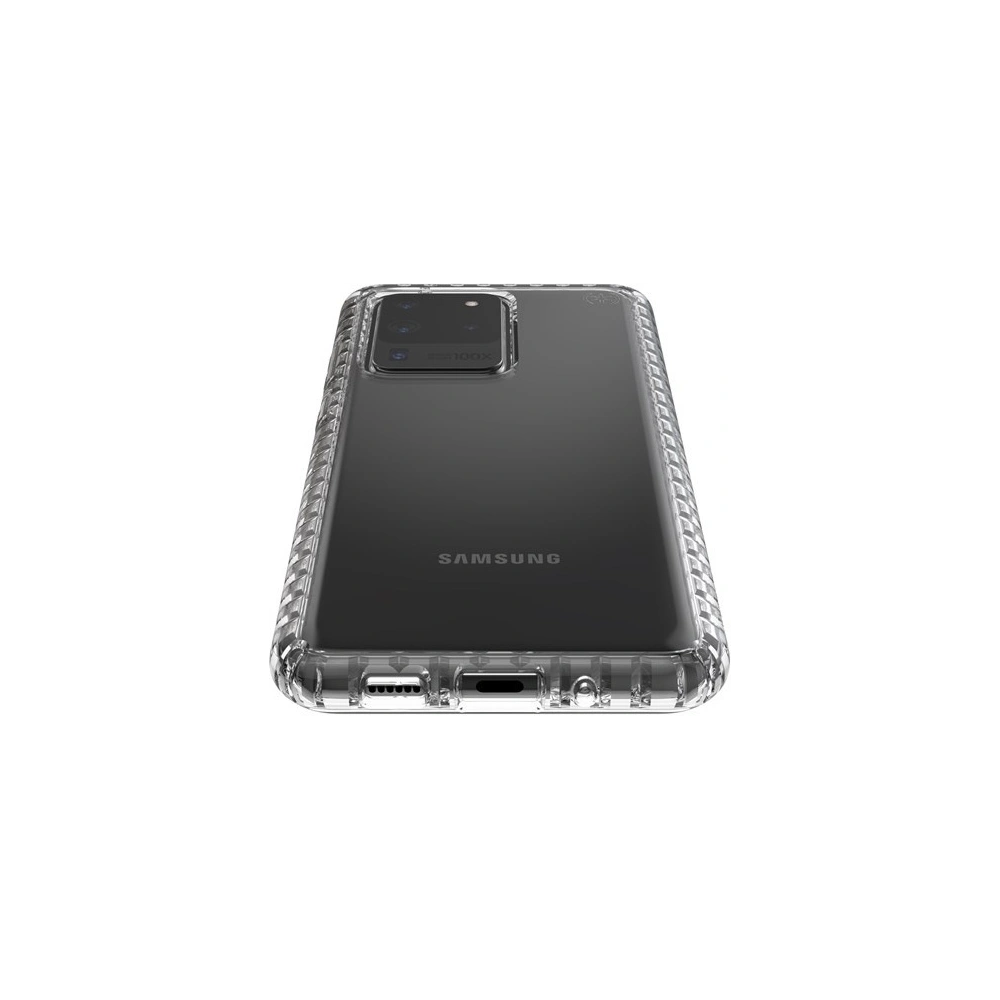 Wholesale Speck Presidio Perfect-Clear with Impact Geometry Samsung Galaxy S20 Ultra with MicroBan layer Clear - SPK061CLR - {ean13} - Hurt