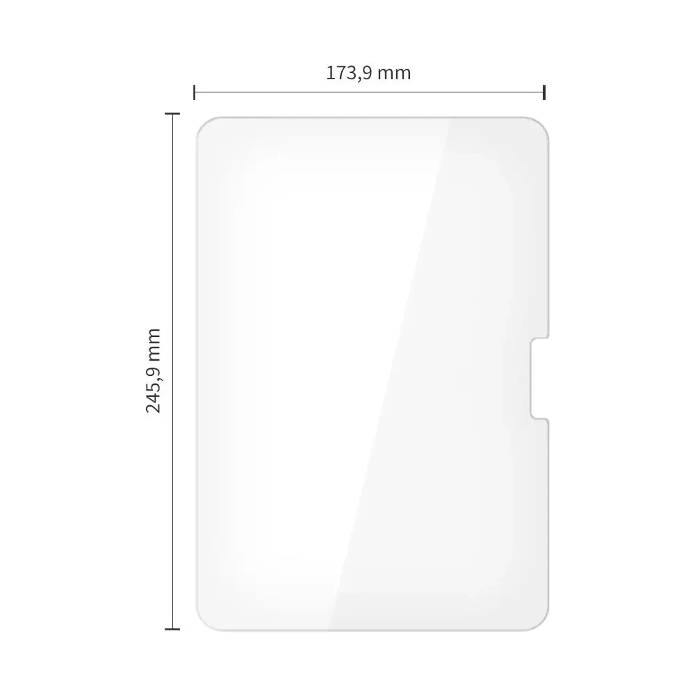 Szkło hartowane Tech-Protect Glass Fit+ do Apple iPad Pro 11” 2024/2025 Clear [2 PACK]