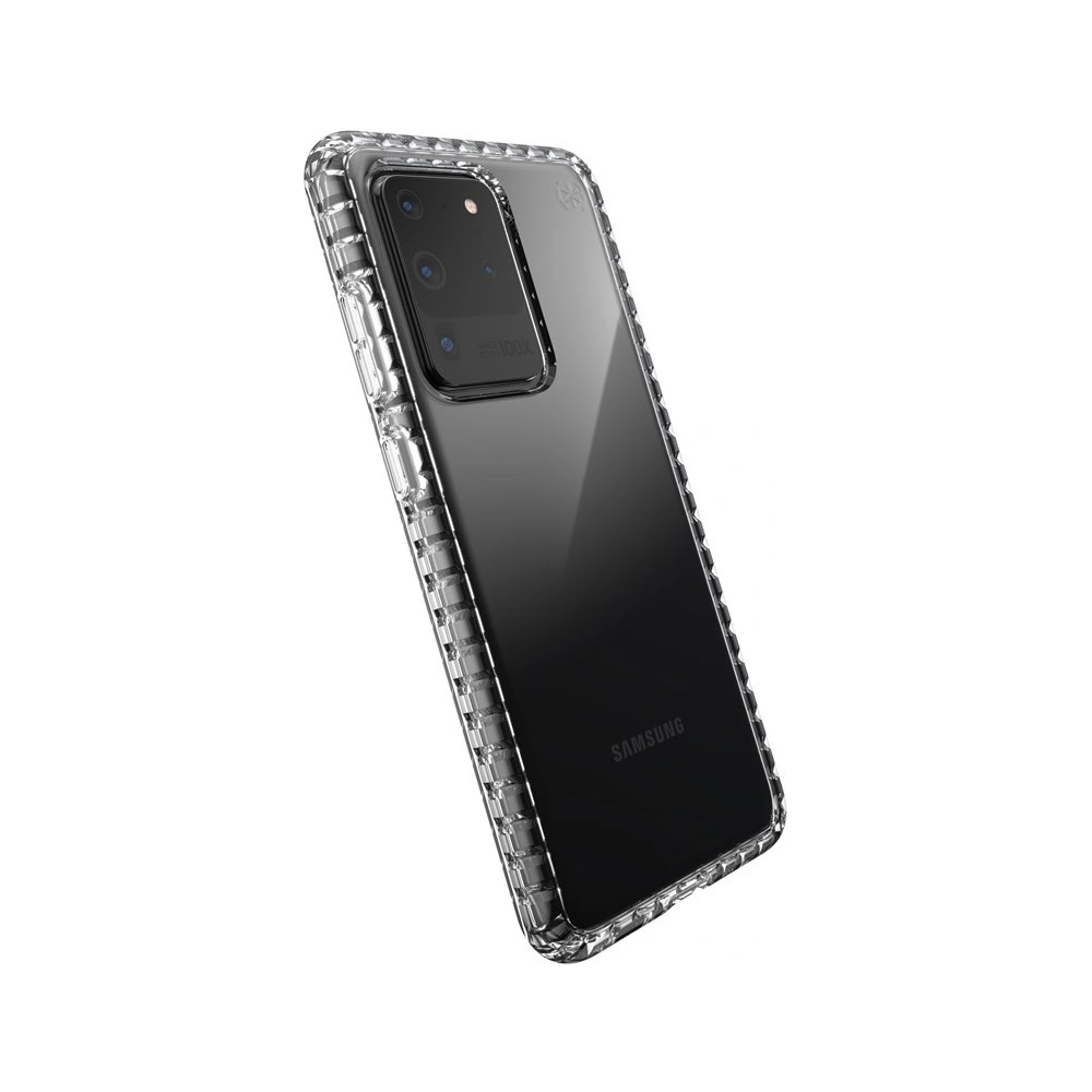 Hurtownia GSM - Etui Speck Presidio Perfect-Clear with Impact Geometry Samsung Galaxy S20 Ultra z powłoką MICROBAN Clear - SPK061CLR - {ean13} - Hurt