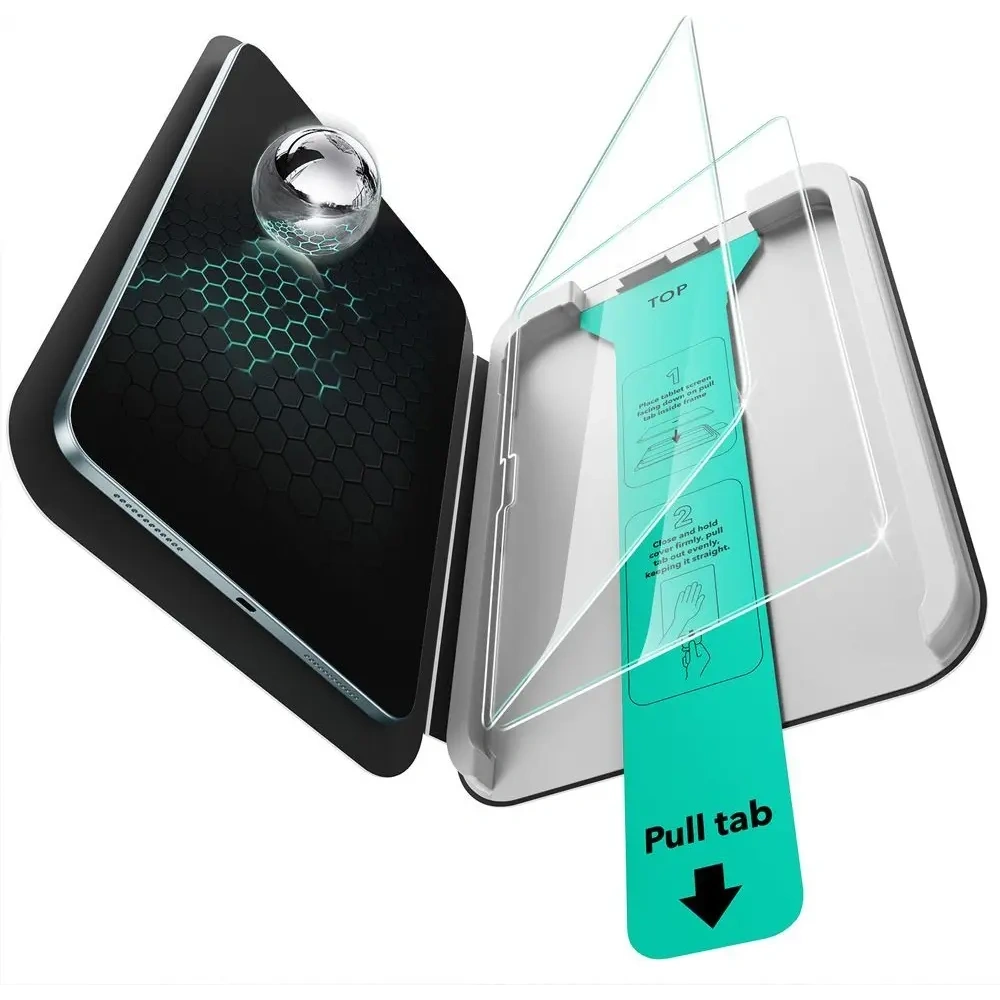 Szkło hartowane ESR Ultrafit Tempered Glass do Apple iPad Pro 11” 2024/2025 Clear [2 PACK]