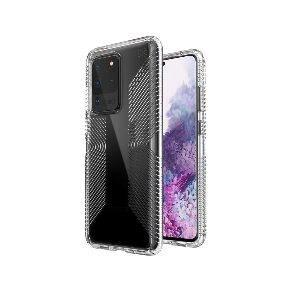 Hurtownia GSM - Etui Speck Presidio Perfect-Clear mit Griffen Samsung Galaxy S20 Ultra mit MICROBAN Clear-Beschichtung - SPK060CLR - {ean13} - Hurt