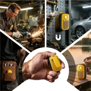 Przenośny głośnik Joyroom Maya JR-MS03 IP67 Bluetooth 5.4 z wbudowaną latarką żółty