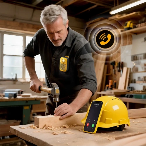 Przenośny głośnik Joyroom Maya JR-MS03 IP67 Bluetooth 5.4 z wbudowaną latarką żółty