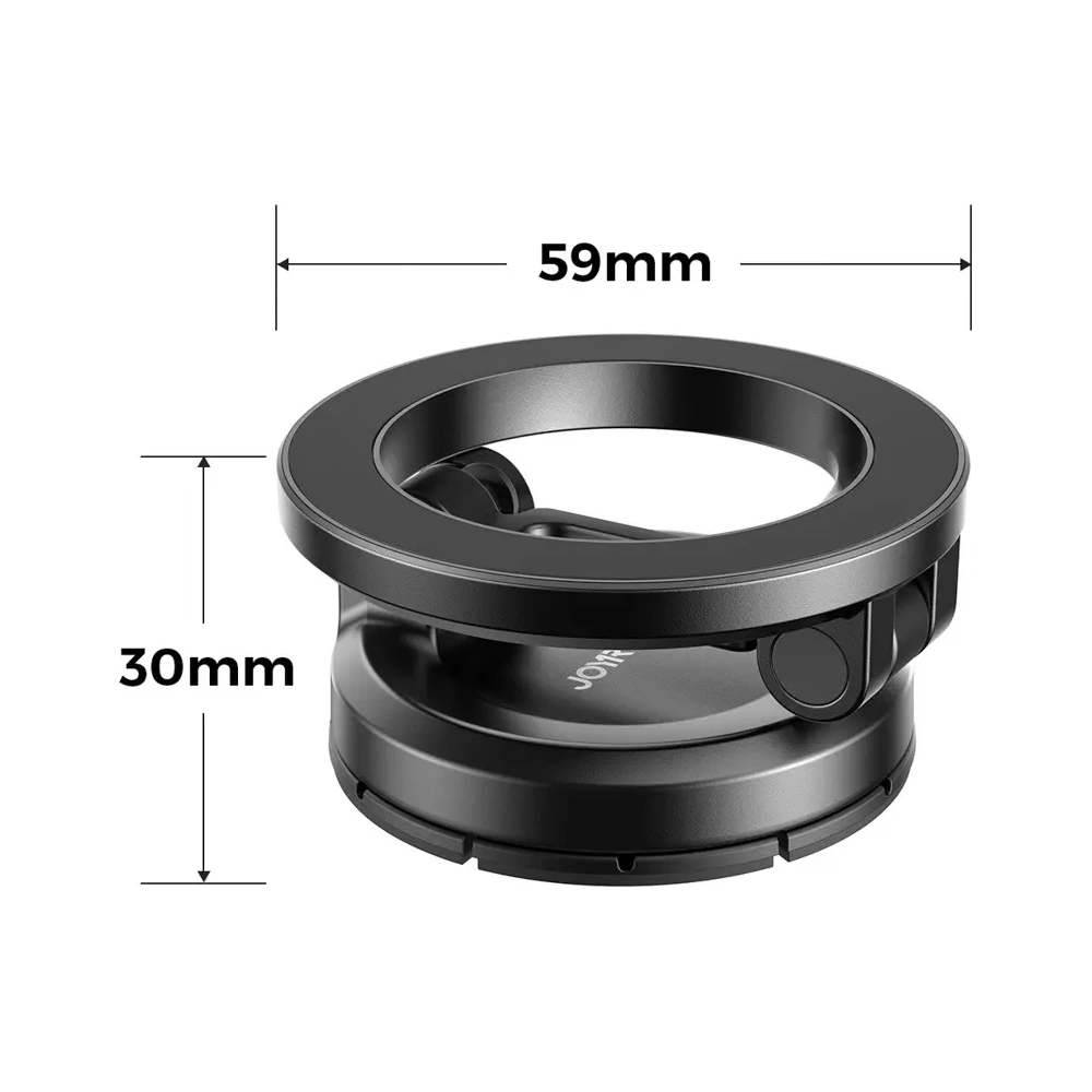 Uchwyt samochodowy na na kokpit Joyroom JR-ZS505 kompatybilny z MagSafe czarny