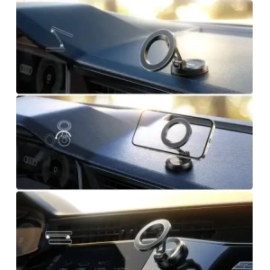 Uchwyt samochodowy na na kokpit Joyroom JR-ZS505 kompatybilny z MagSafe czarny