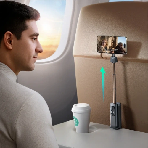 Selfie stick Joyroom JR-ZS509 Bluetooth kompatybilny z MagSafe czarny