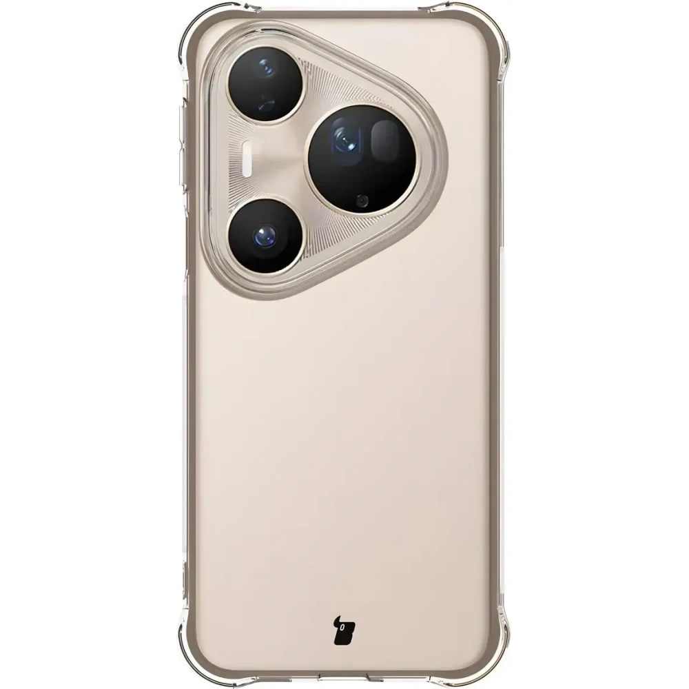 Elastyczne etui Bizon Case Salpa do Huawei Pura 80 Ultra przezroczyste