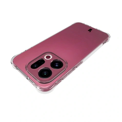 Elastyczne etui Bizon Case Salpa do Oppo Find X9 przezroczyste