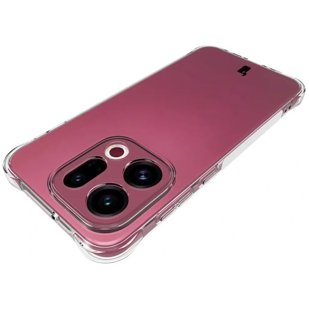 Elastyczne etui Bizon Case Salpa do Oppo Find X9 przezroczyste