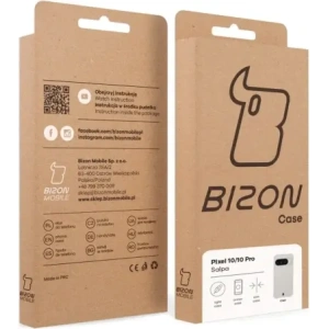 Elastyczne etui Bizon Case Salpa do Google Pixel 10 / 10 Pro przezroczyste