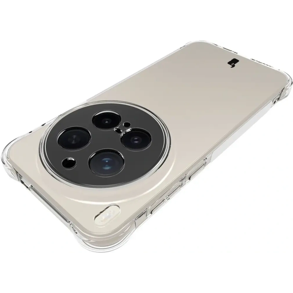 Elastyczne etui Bizon Case Salpa do Vivo X300 Pro przezroczyste