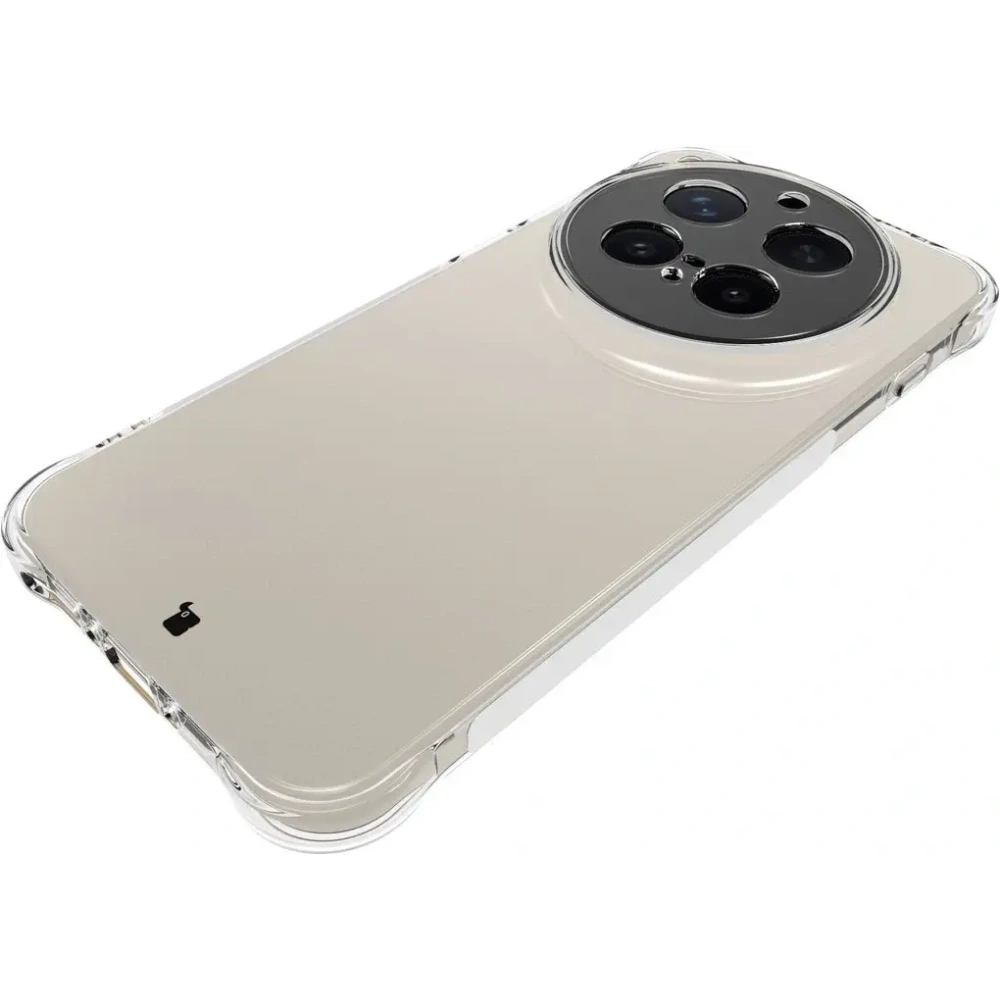 Elastyczne etui Bizon Case Salpa do Vivo X300 Pro przezroczyste