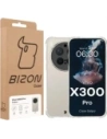 Elastyczne etui Bizon Case Salpa do Vivo X300 Pro przezroczyste