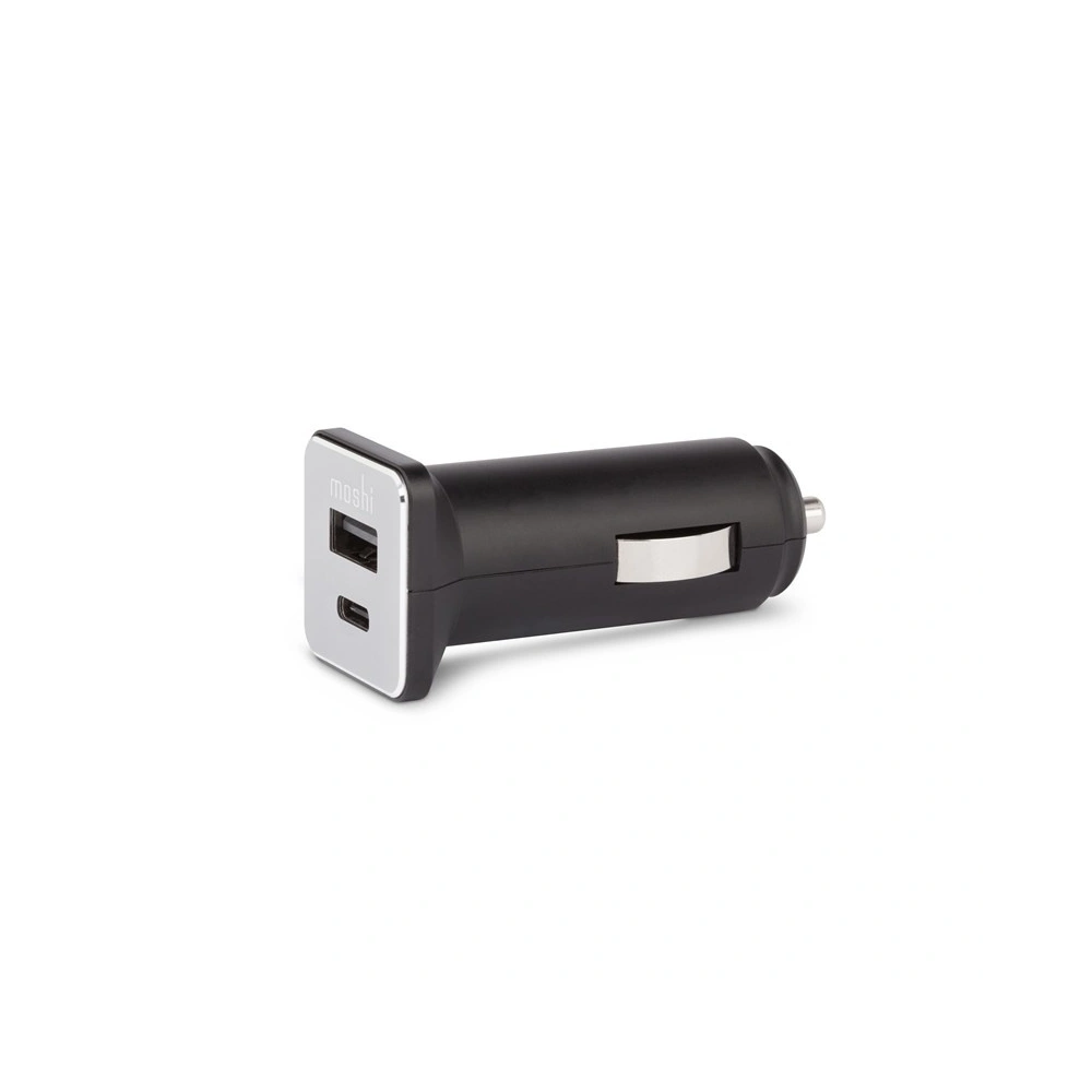 Wholesale QuikDuo Car Charger with USB-C PD and Quick Charge (36 W) - MOSH068BLK - {ean13} - Hurt
