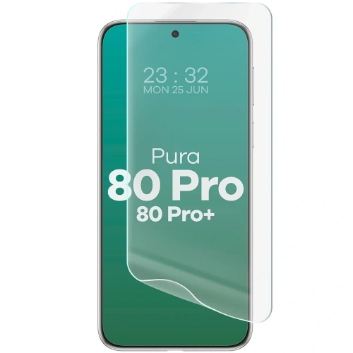 Folia hydrożelowa na ekran Bizon Glass Hydrogel Front do Huawei Pura 80 Pro / Pro Plus