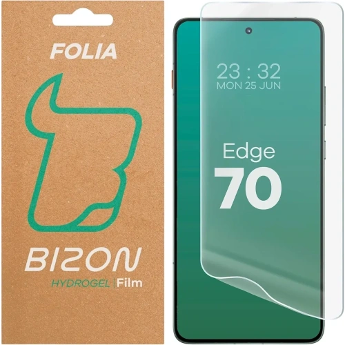 Folia hydrożelowa na ekran Bizon Glass Hydrogel Front do Motorola Edge 70