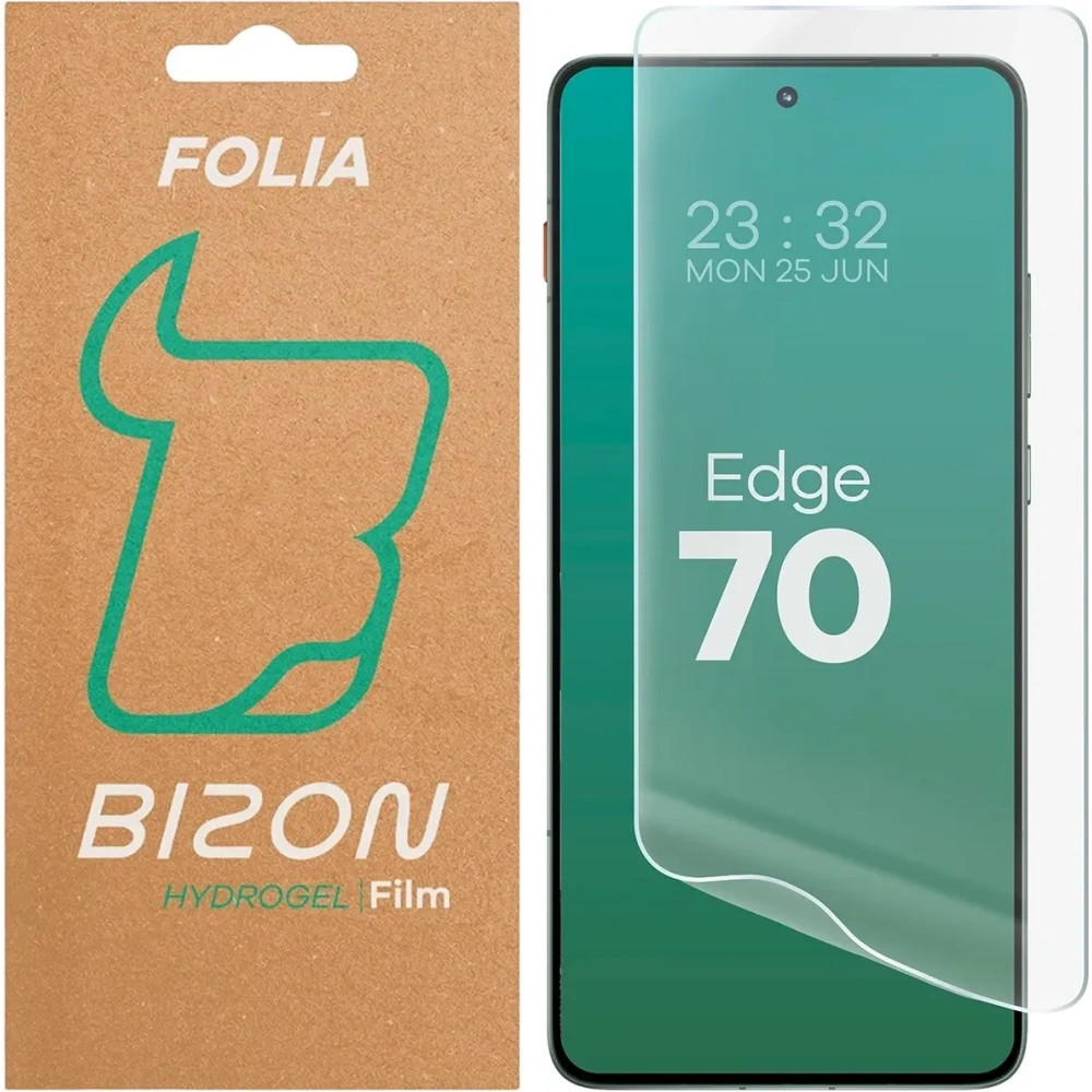 Folia hydrożelowa na ekran Bizon Glass Hydrogel Front do Motorola Edge 70
