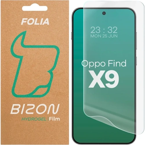 Folia hydrożelowa na ekran Bizon Glass Hydrogel Front do Oppo Find X9
