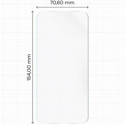 Folia hydrożelowa na ekran Bizon Glass Hydrogel Front do Oppo Find X9